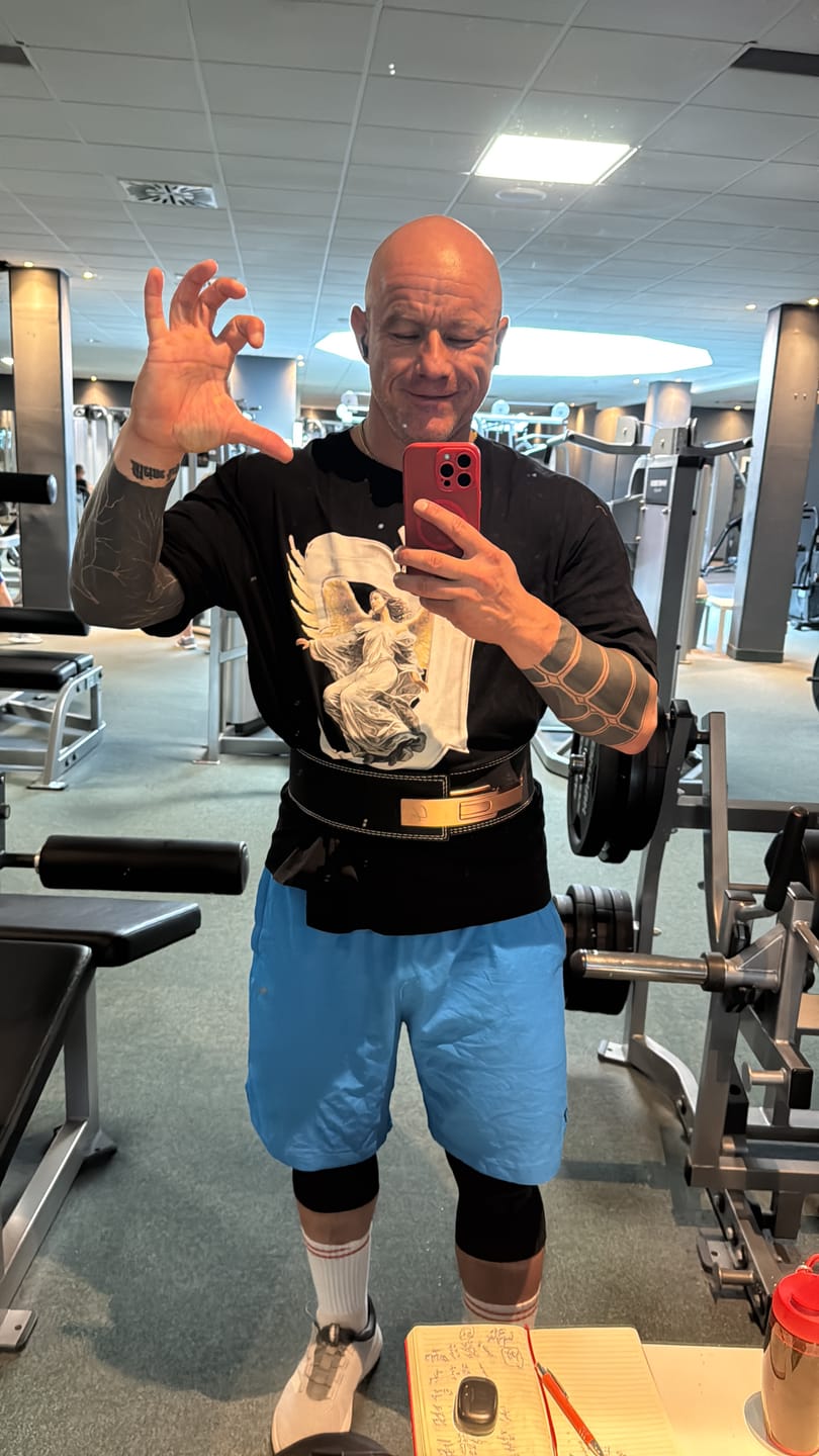 Customer photo review of Black Lever Belt, 10mm - IPF Approved