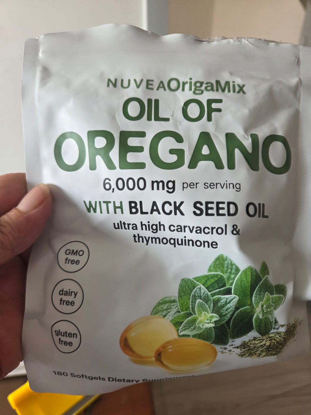 Customer photo review of Gélules OrigaMix – Élimination naturelle des parasites intestinaux