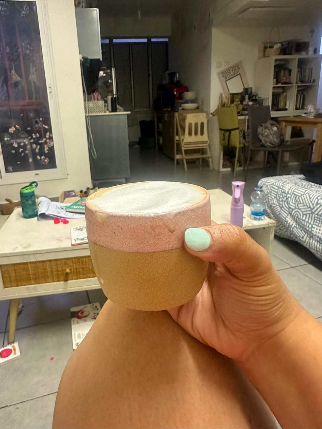 Customer photo review of כוס קפוצ׳ינו - סדרת עגלגלות