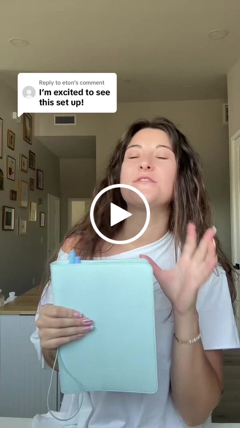 Customer video review of A5 Binder Cover