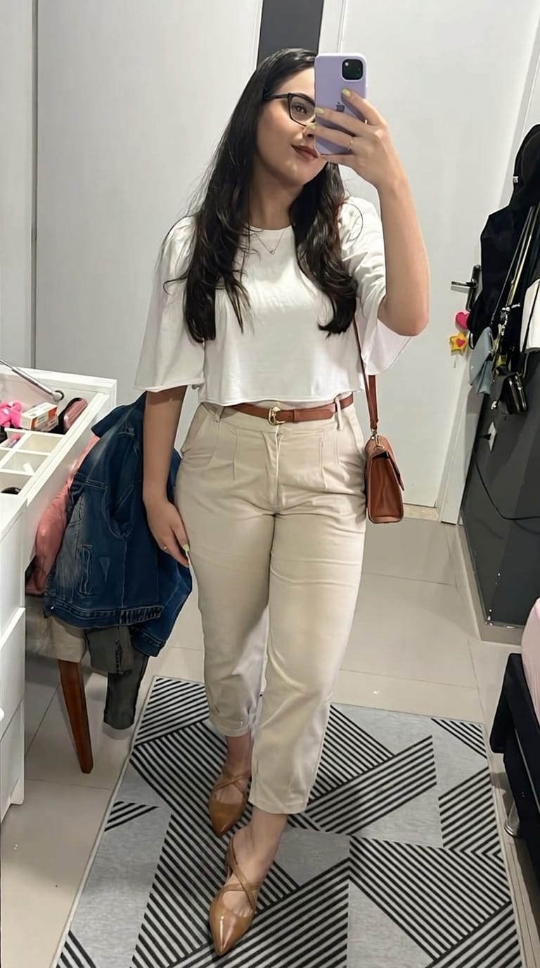 Customer photo review of Aluna | Mules de cuero genuino