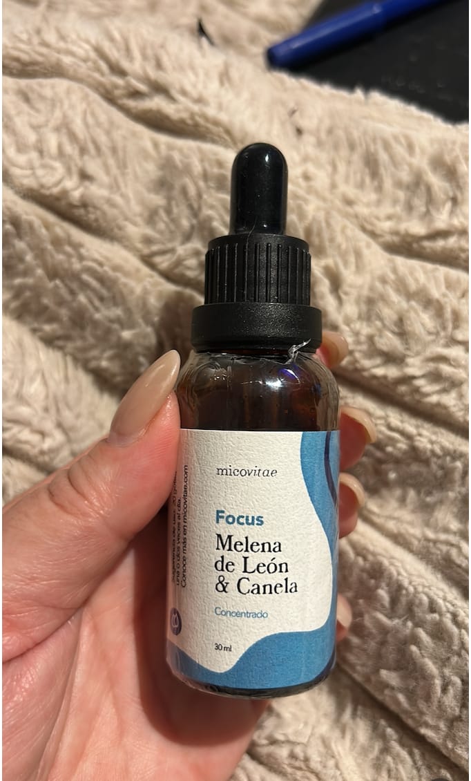 Customer photo review of Focus | Extracto de Melena de León