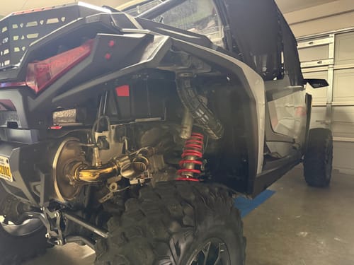 Customer photo review of RPM 2024-2026 RZR XP1000 & XP S 2.5" E-Valve Captain's Choice Side Dump Exhaust