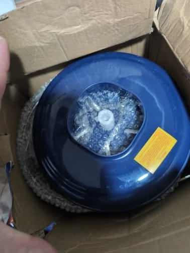 Customer photo review of Calviro SpinPeel™ Elektrische Schiller