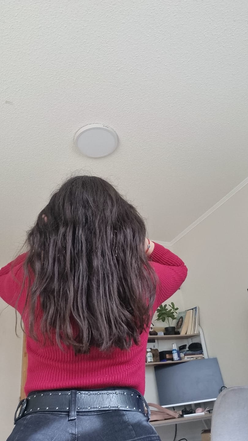 Customer photo review of Shampoo Anticaída Jaborandi 300ml