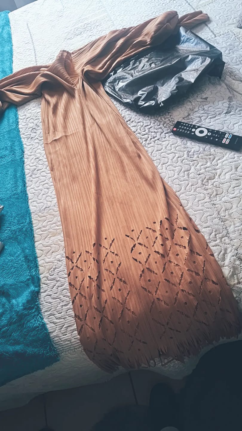 Customer photo review of Lunar Glow Dress