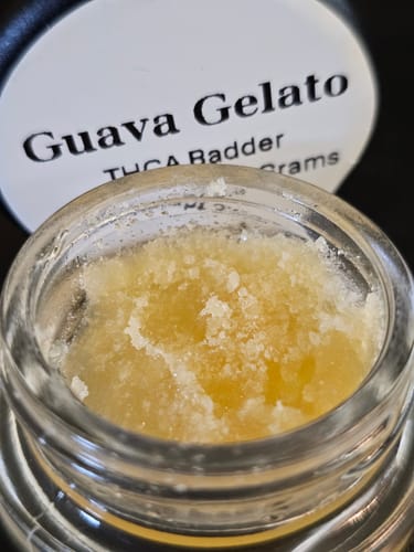 Customer photo review of Guava Gelato | THCA Badder