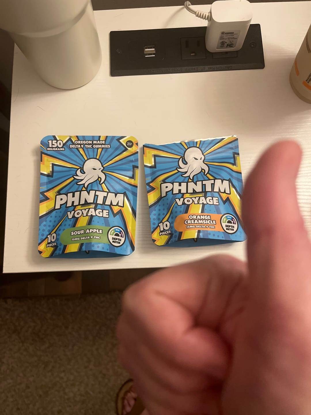 Customer photo review of Voyage Delta 9 THC Gummies