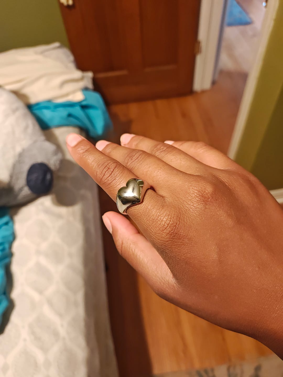 Customer photo review of HEART RING