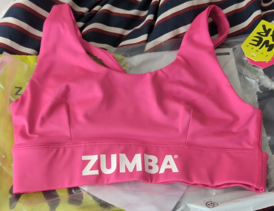 Customer photo review of Color Spree Z-Lift Racerback Scoop Neck Bra