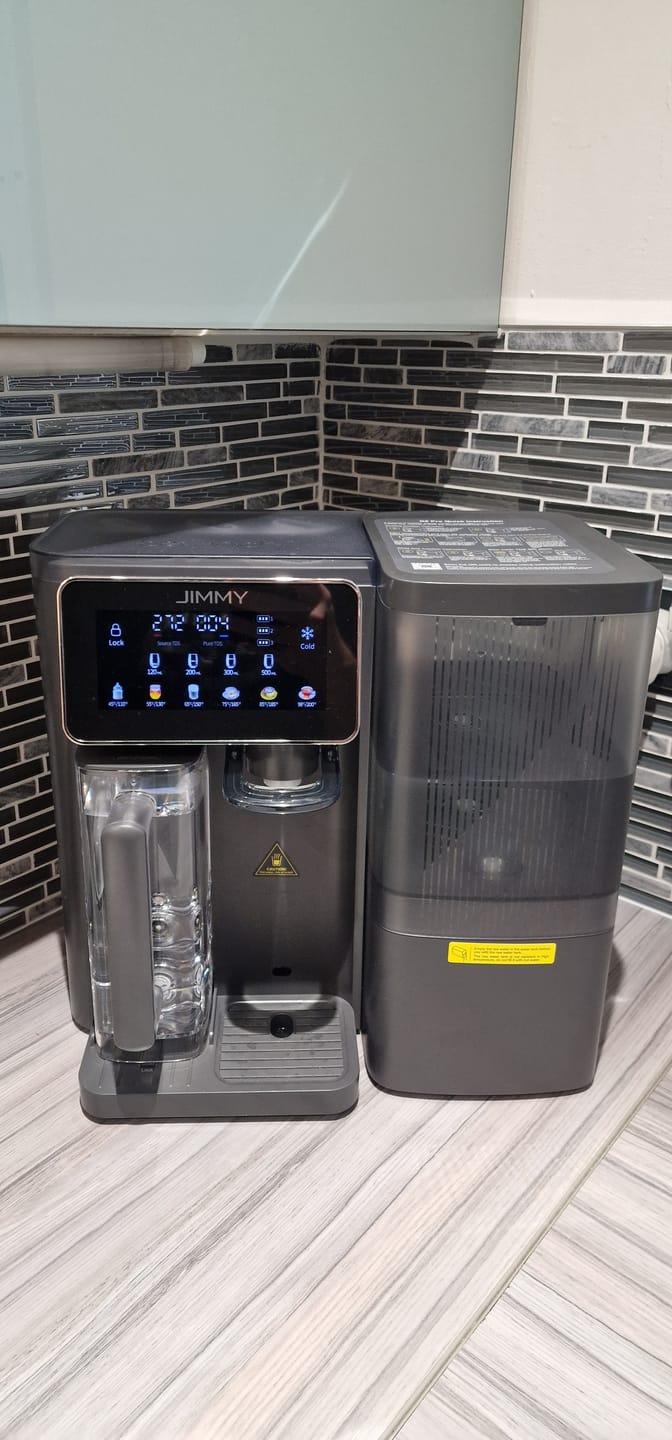 Customer photo review of R9 Pro Smart Countertop Reverse Osmosis Water Purifier