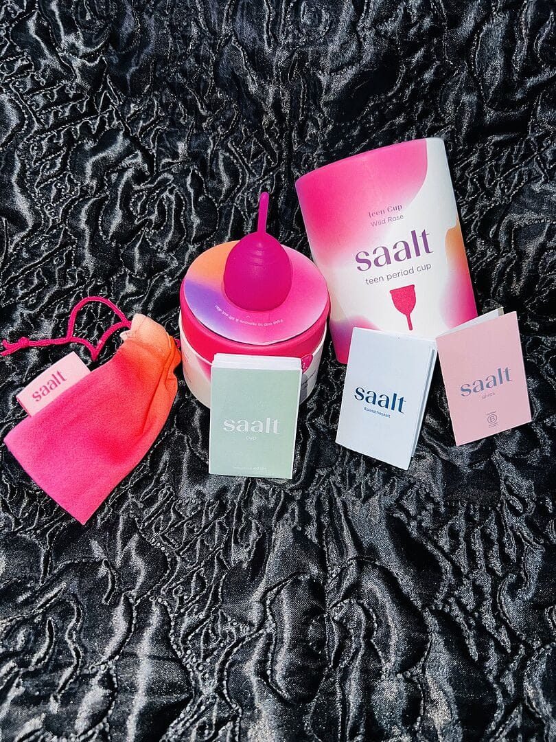 Customer photo review of Saalt Teen Cup