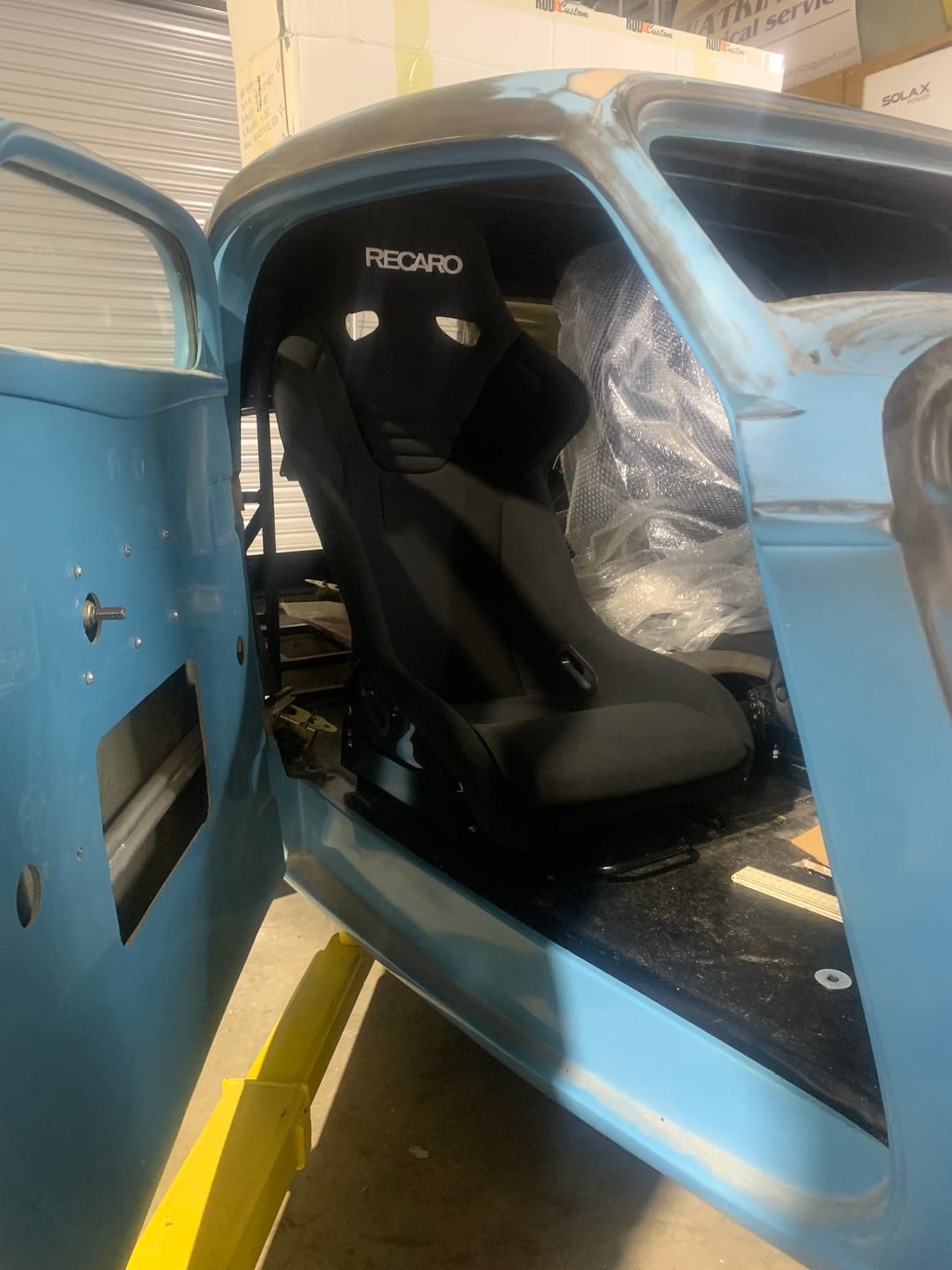 Customer photo review of Recaro RS-G Black Velour Bucket Seat - ADR APPROVED
