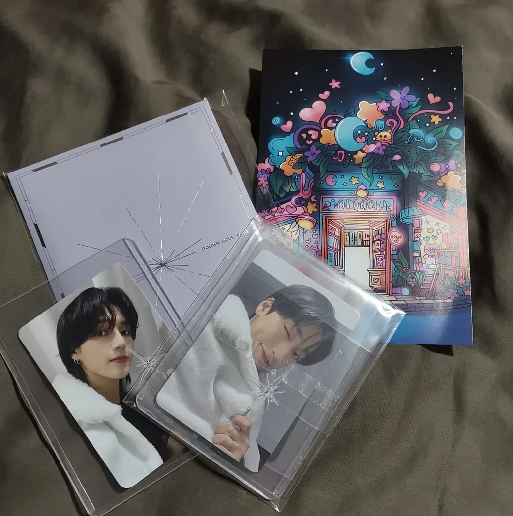 Customer photo review of [12/07 1:1 VIDEO CALL EVENT BY MAKESTAR] ATEEZ - The 2nd Album [GOLDEN HOUR: Part.2] (POCAALBUM ver.)(PRE-ORDER)