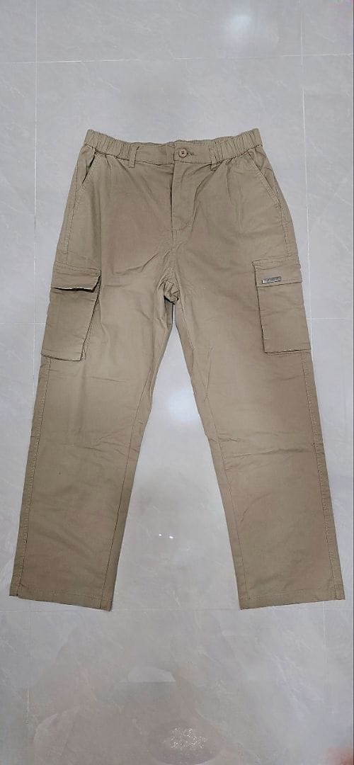 Customer photo review of Straight Cut Utility Cargo Pants