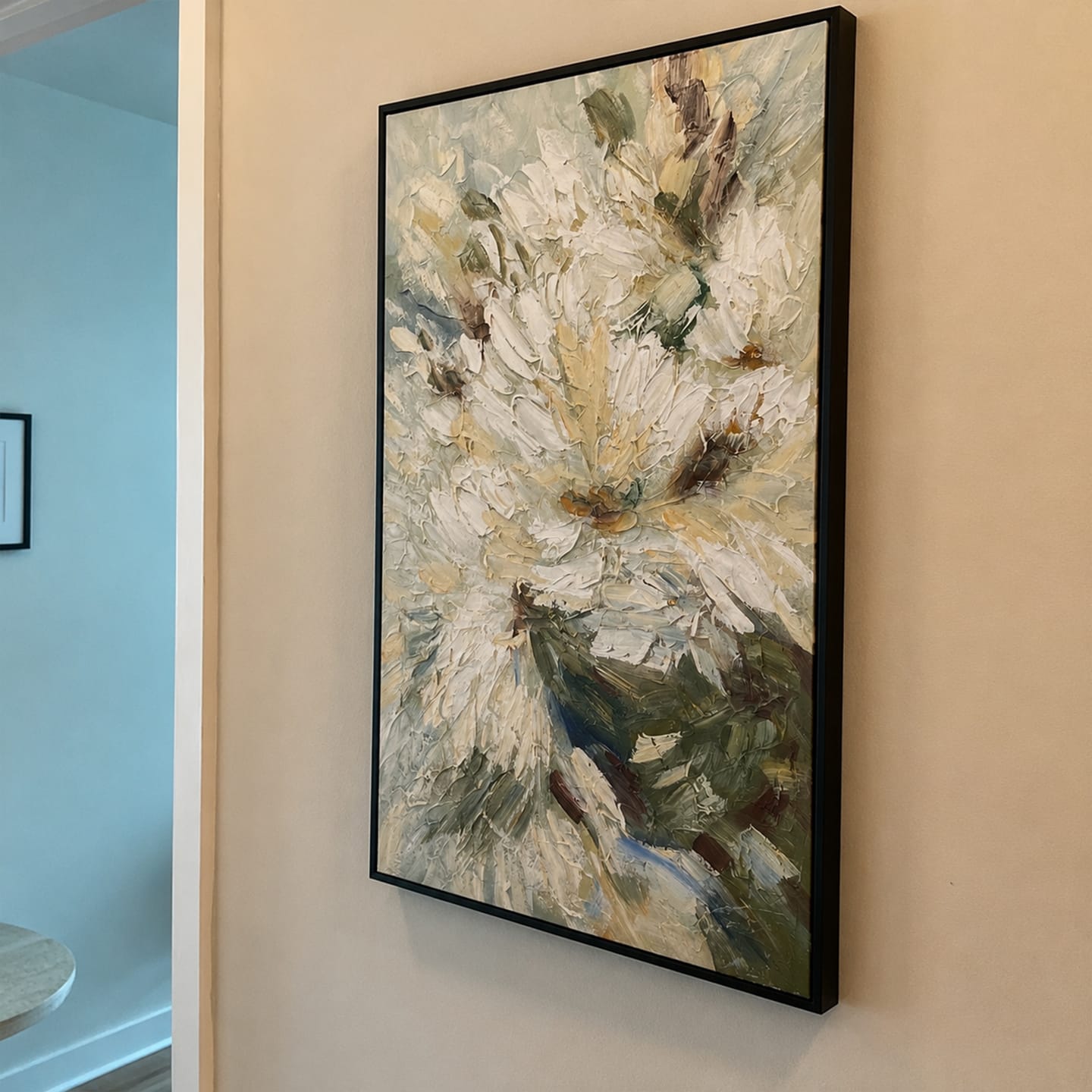 Customer photo review of Flower & Tree Abstract Textured Canvas # FT 380