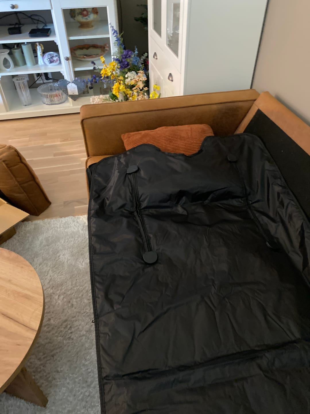 Customer photo review of Infrarødt Saunateppe 2-soner