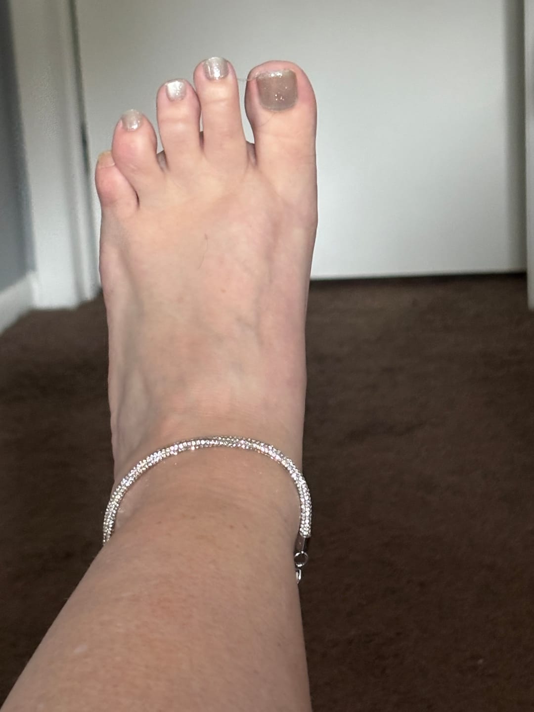 Customer photo review of Petite Anklet
