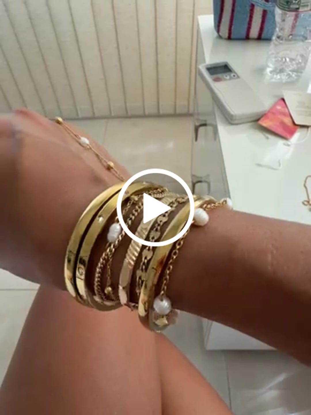 Customer video review of Vina Bracelet