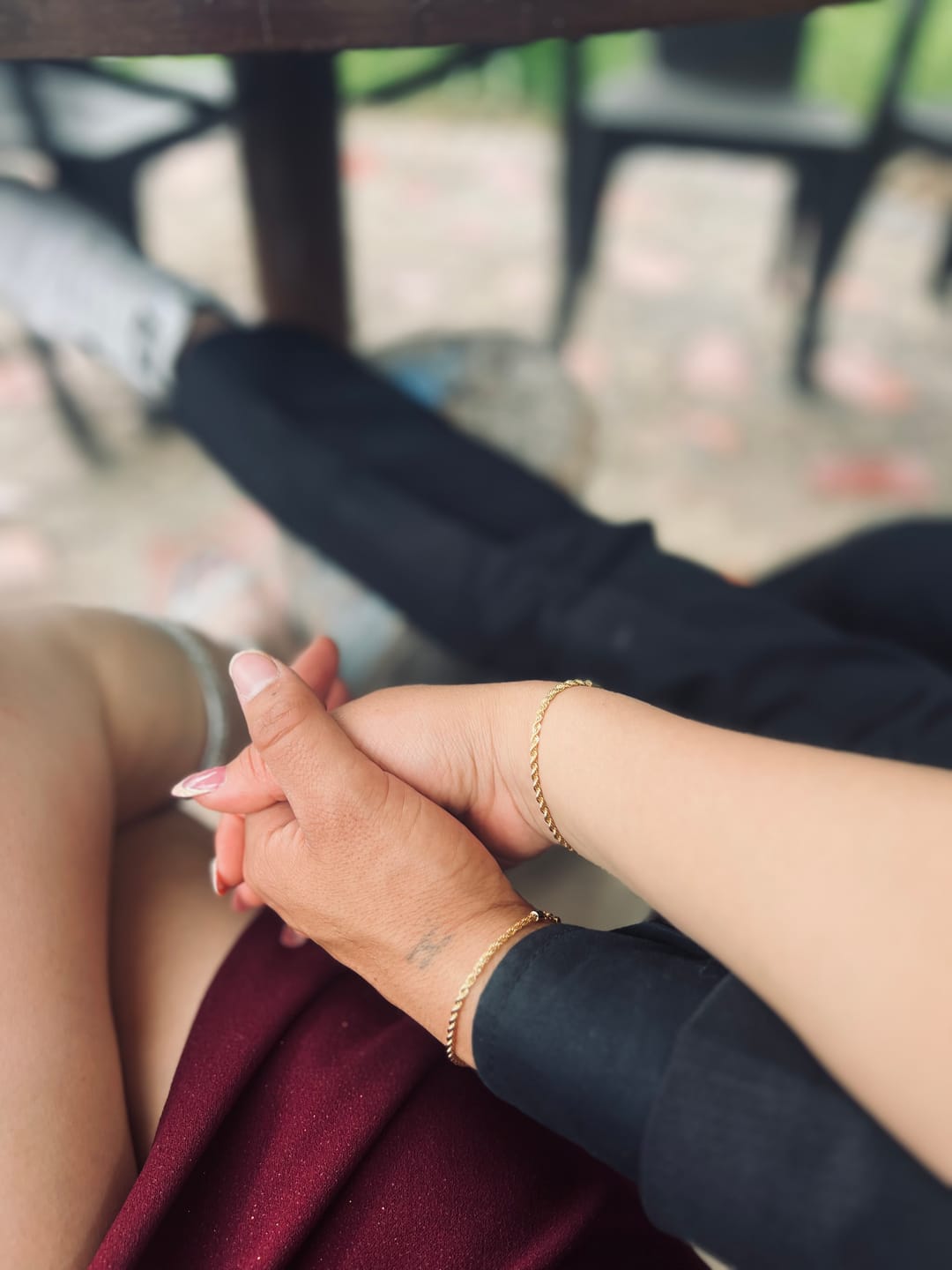 Customer photo review of Pulseras Lazo en Oro laminado 18k Para Pareja