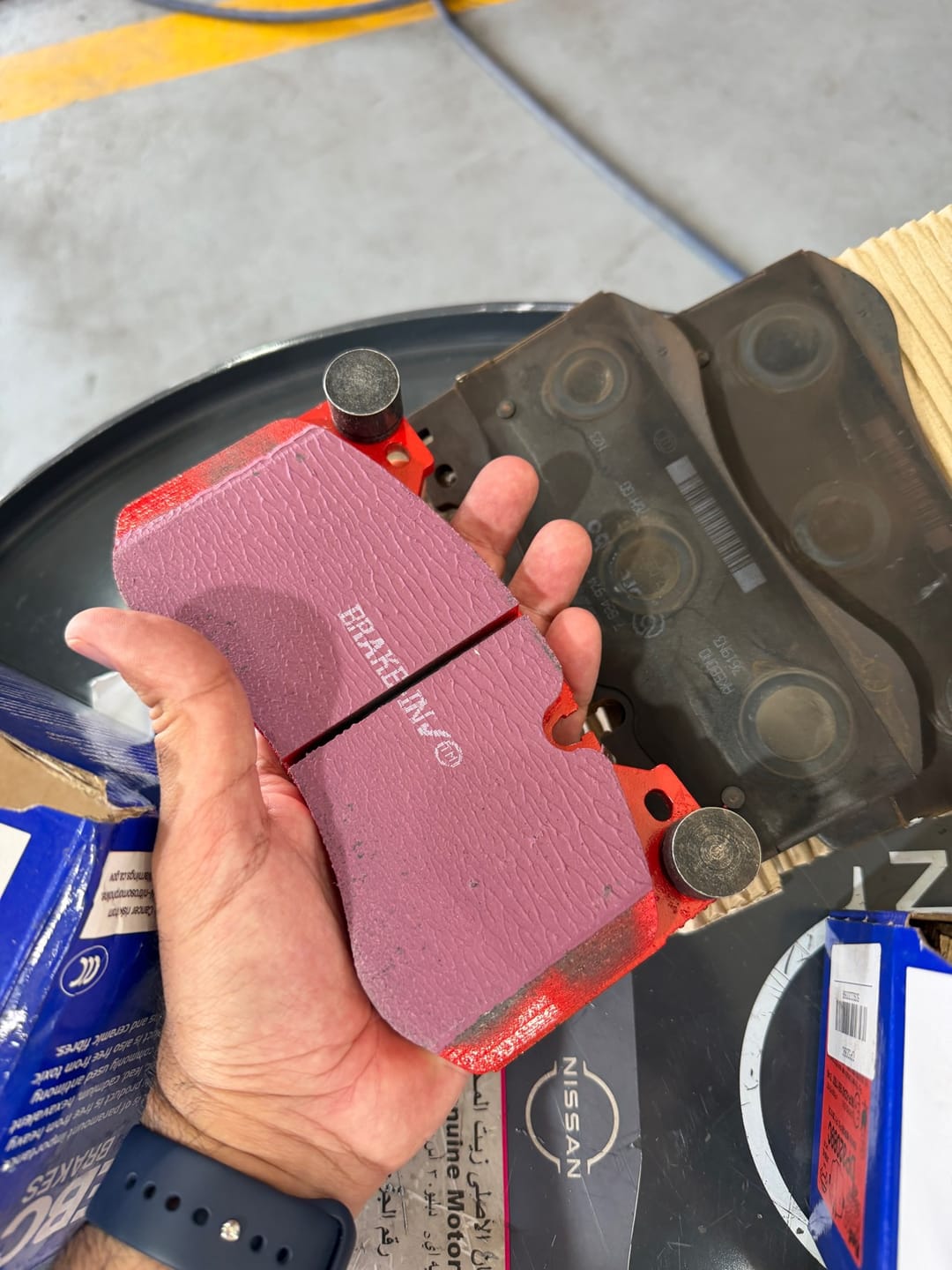 Customer photo review of EBC BMW G80/G81 M3, G82/G83 M4 & G87 M2 Redstuff Rear Brake Pads DP32089C