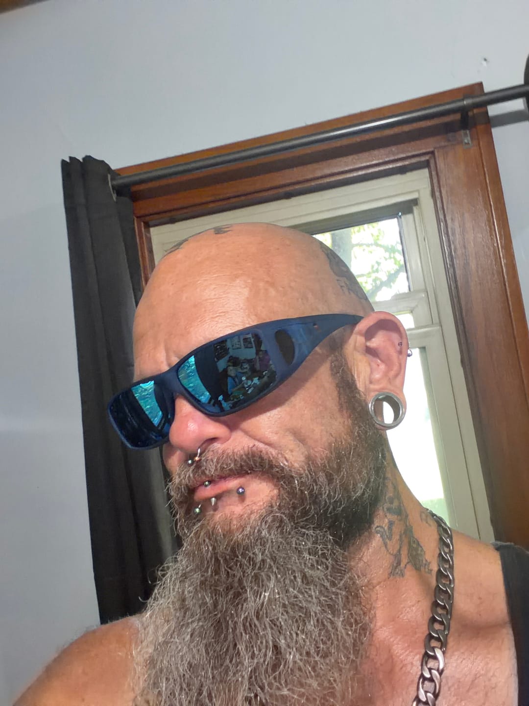 Customer photo review of OverShade™ Polarized Fit-Over Sunglasses