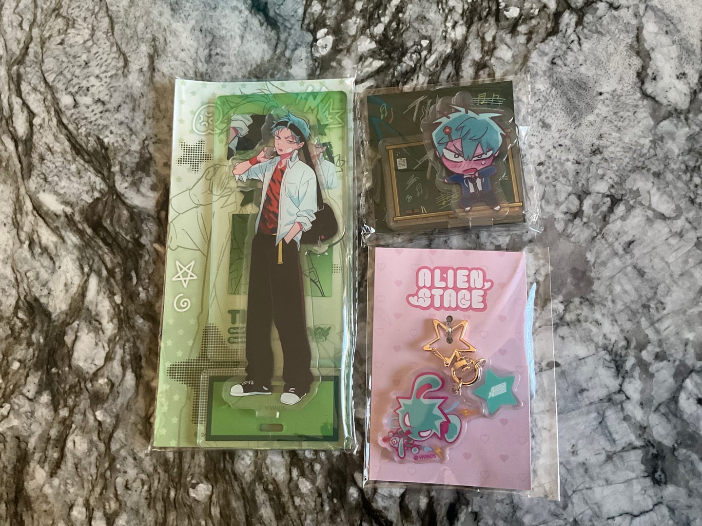 Customer photo review of Alien Stage Anakt Arts High School Series Acrylic Stand