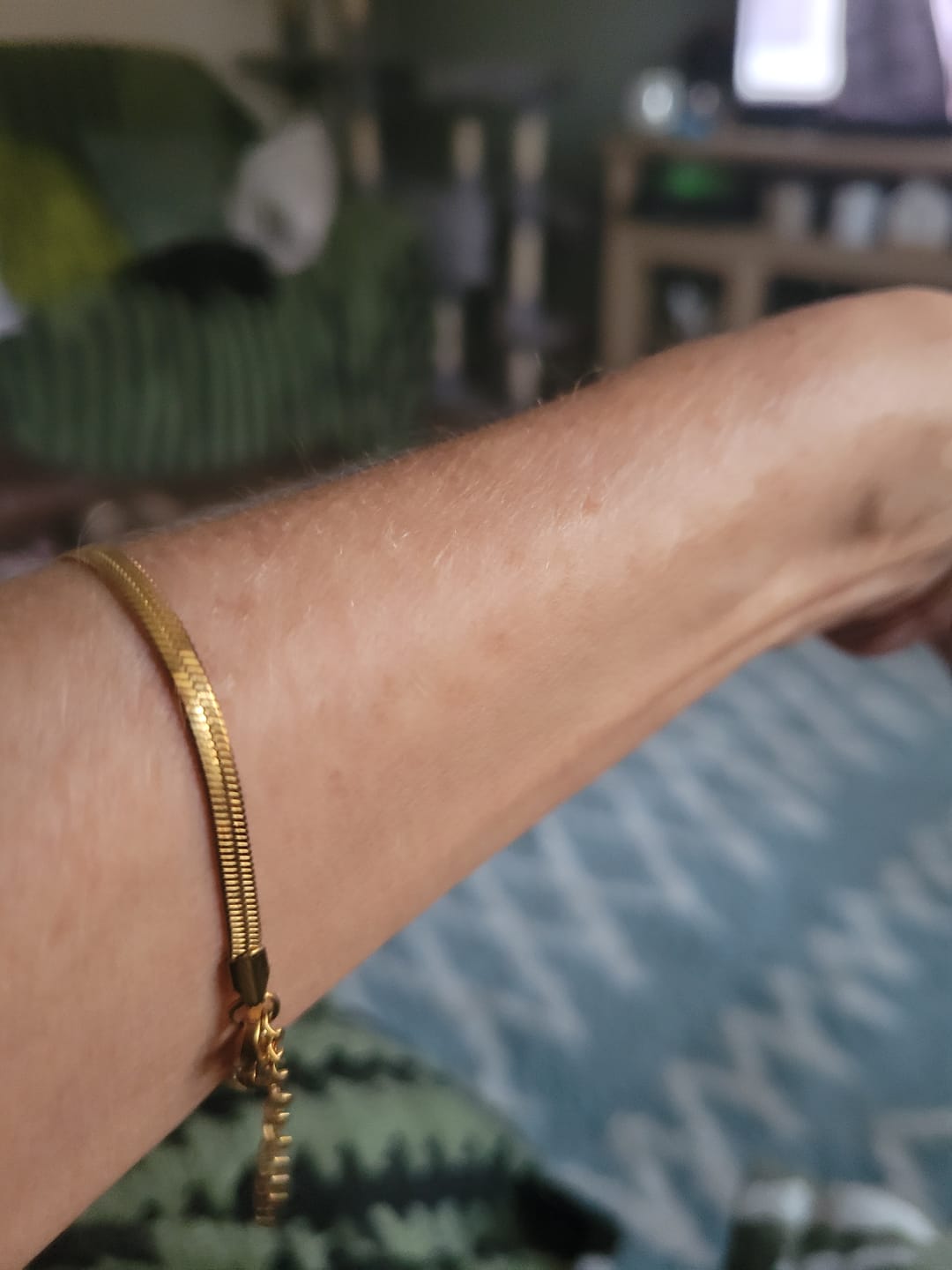 Customer photo review of Verona Snake Bracelet