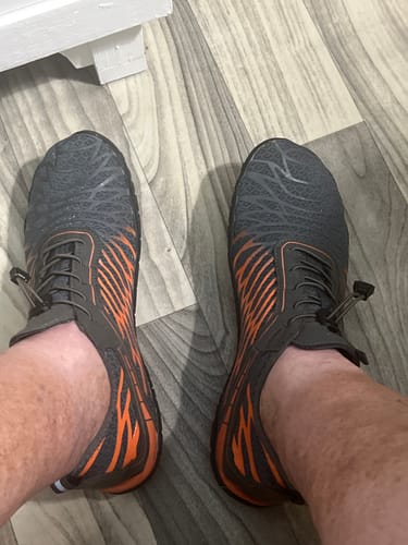 Customer photo review of Finally Walk Pain-Free Again With Our Grounding Barefoot Shoes