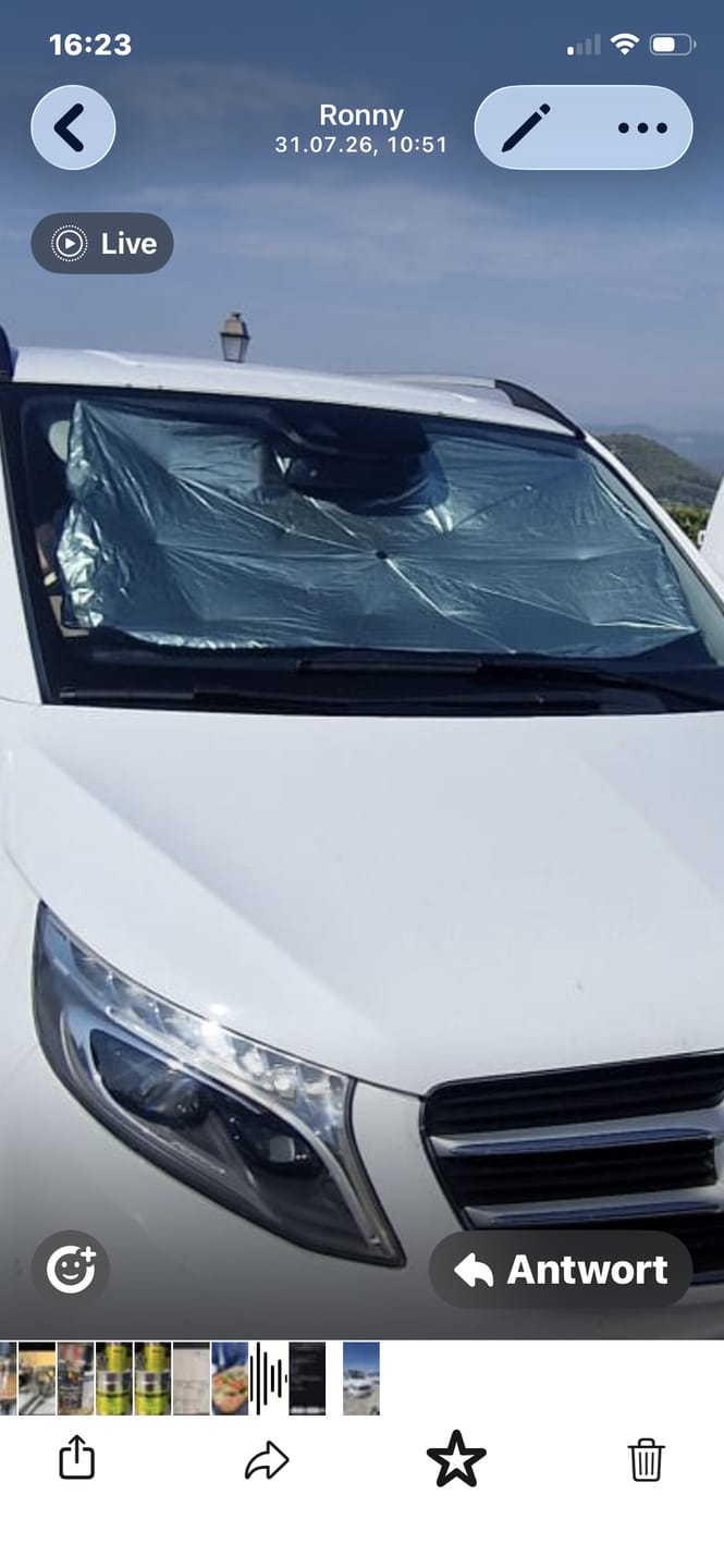 Customer photo review of SunAway – Votre voiture reste fraîche, même sous 40 °C