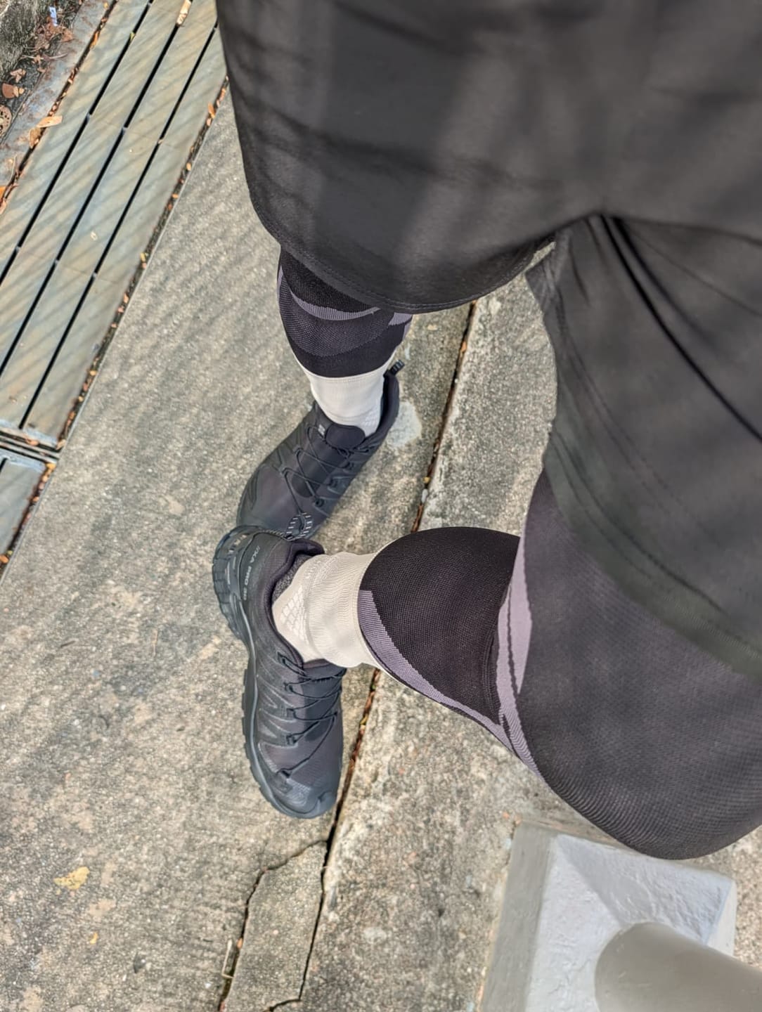 Customer photo review of Compression Sleeves V2 for Knees and Legs