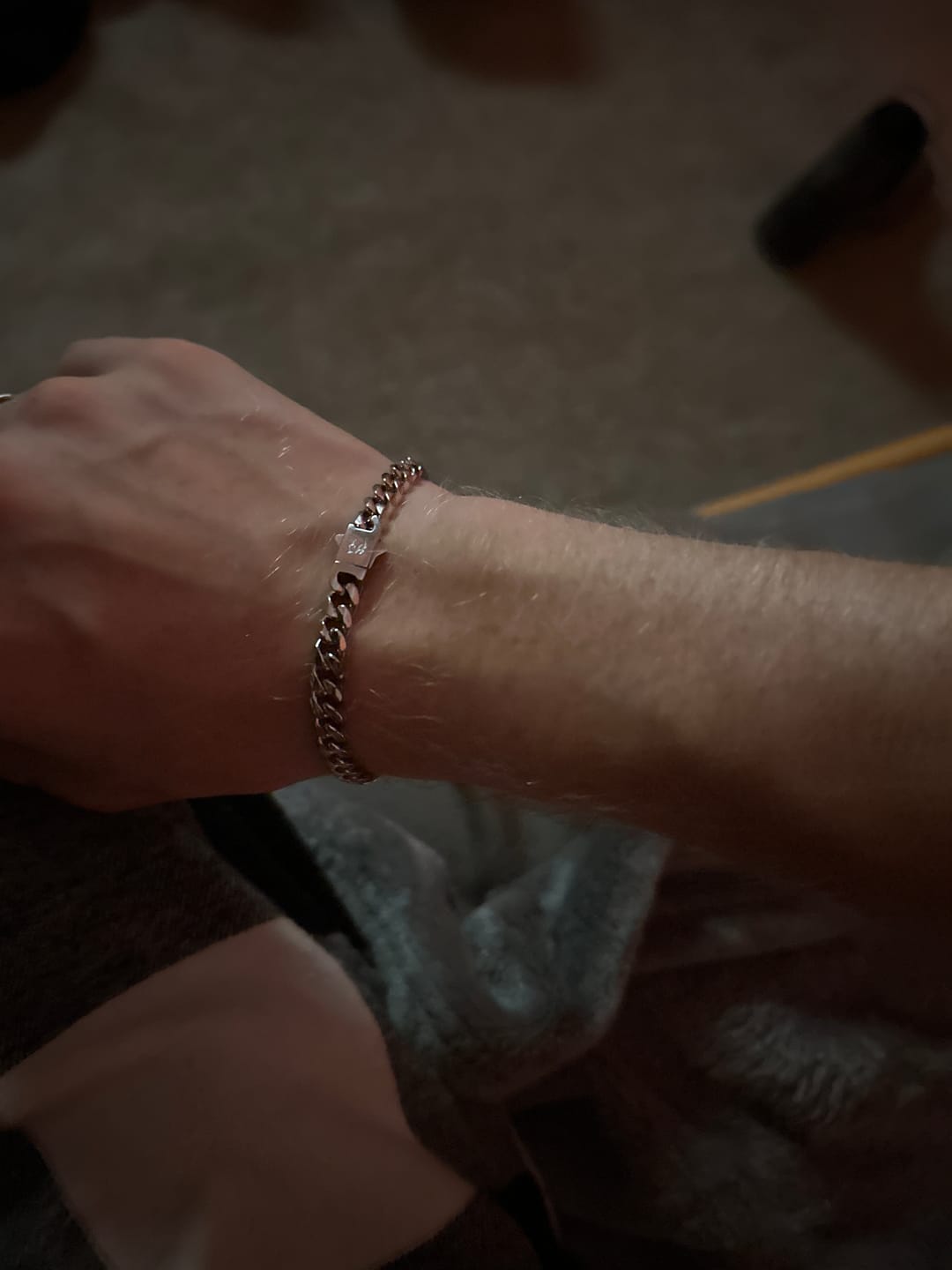 Customer photo review of CUBAN LINK BRACELET