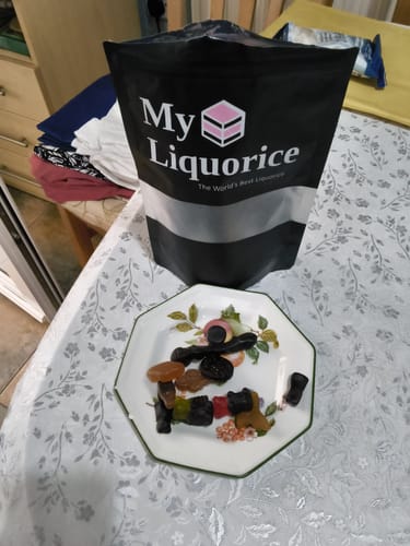 Customer photo review of 500g Gourmet Liquorice Assortment + Free British Liquorice Mix