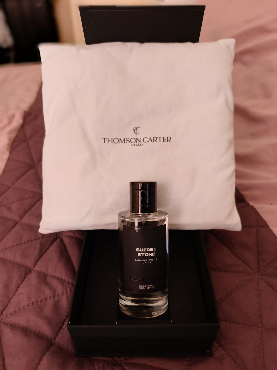Customer photo review of Suede & Stone | Eau de Parfum