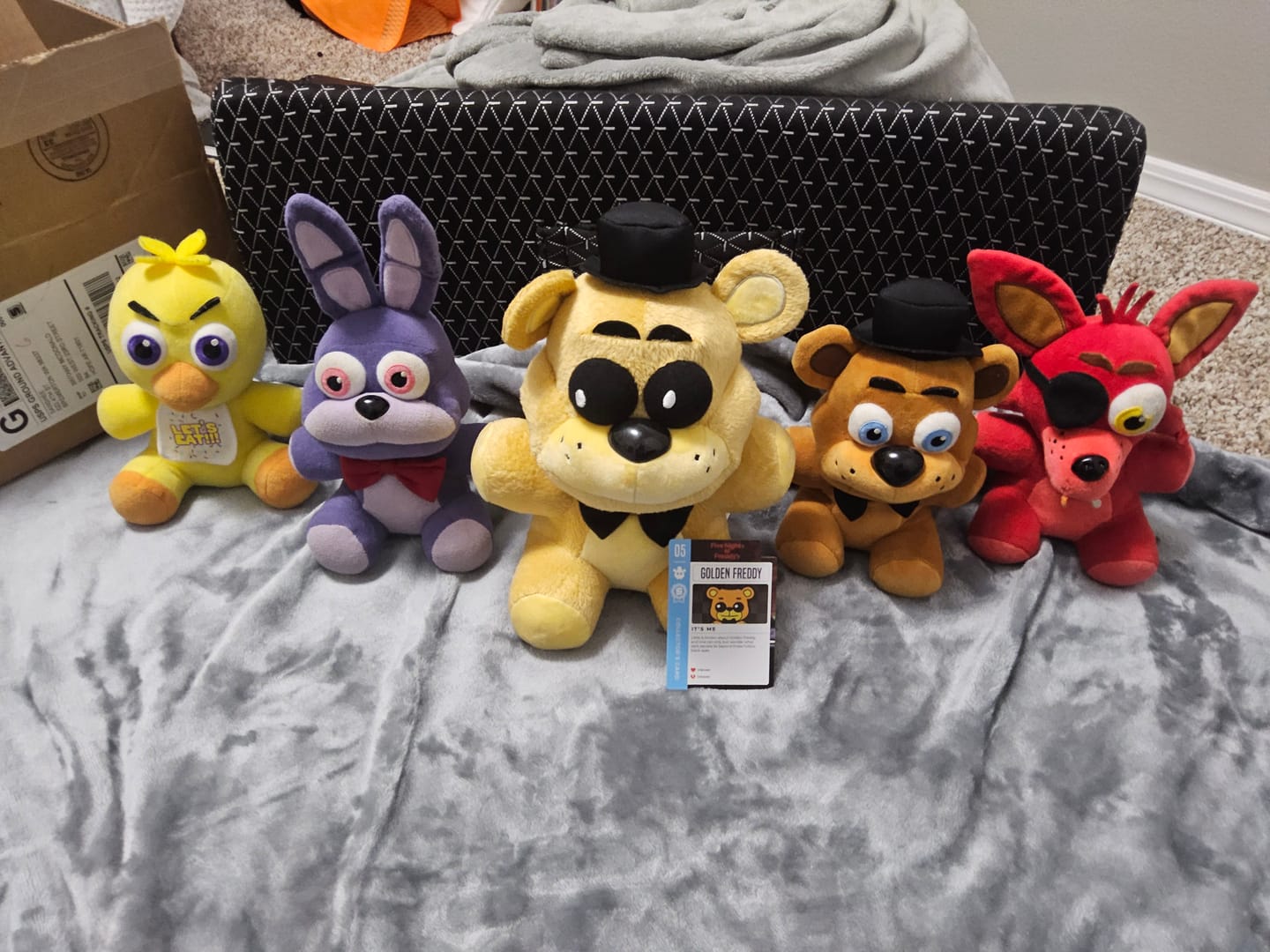 Customer photo review of Five Nights at Freddy's - Golden Freddy Plush