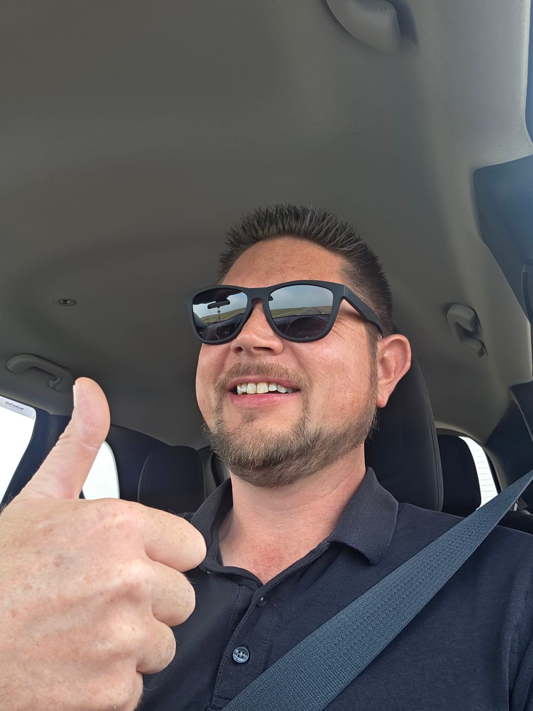 Customer photo review of 80Eighty® Polarized Shady Sunglasses