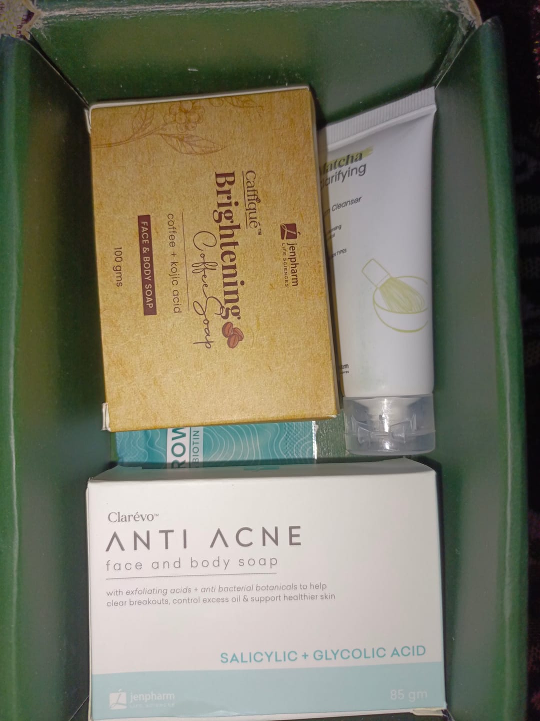 Customer photo review of Clarevo Anti Acne Soap