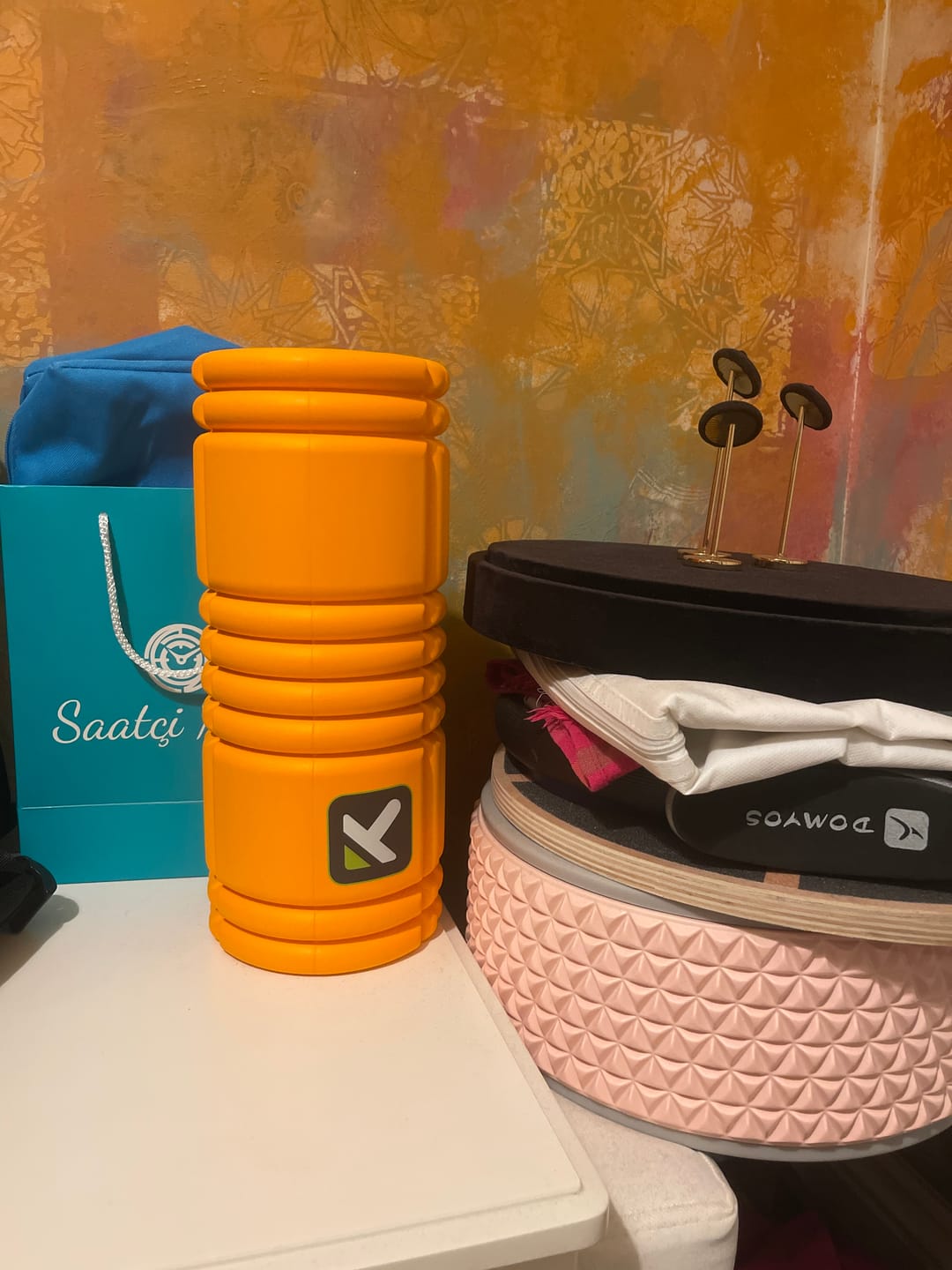 Customer photo review of Trigger Point Grid 1.0 Foam Roller | Turuncu