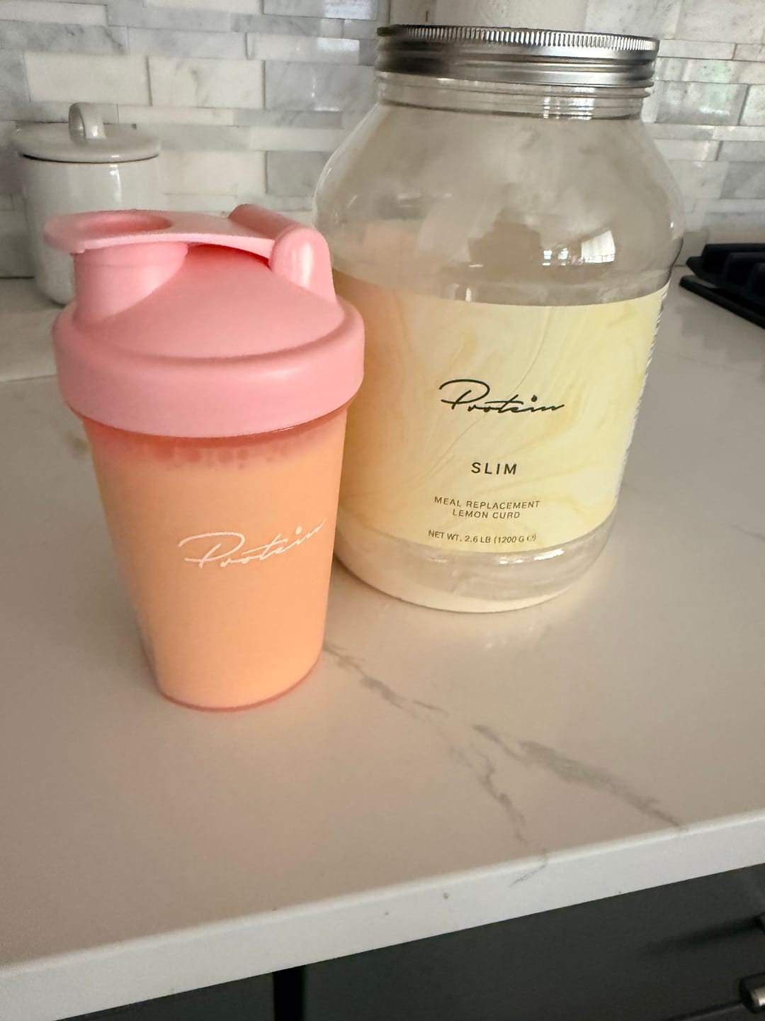 Customer photo review of Slim Meal Replacement | 34 Meals