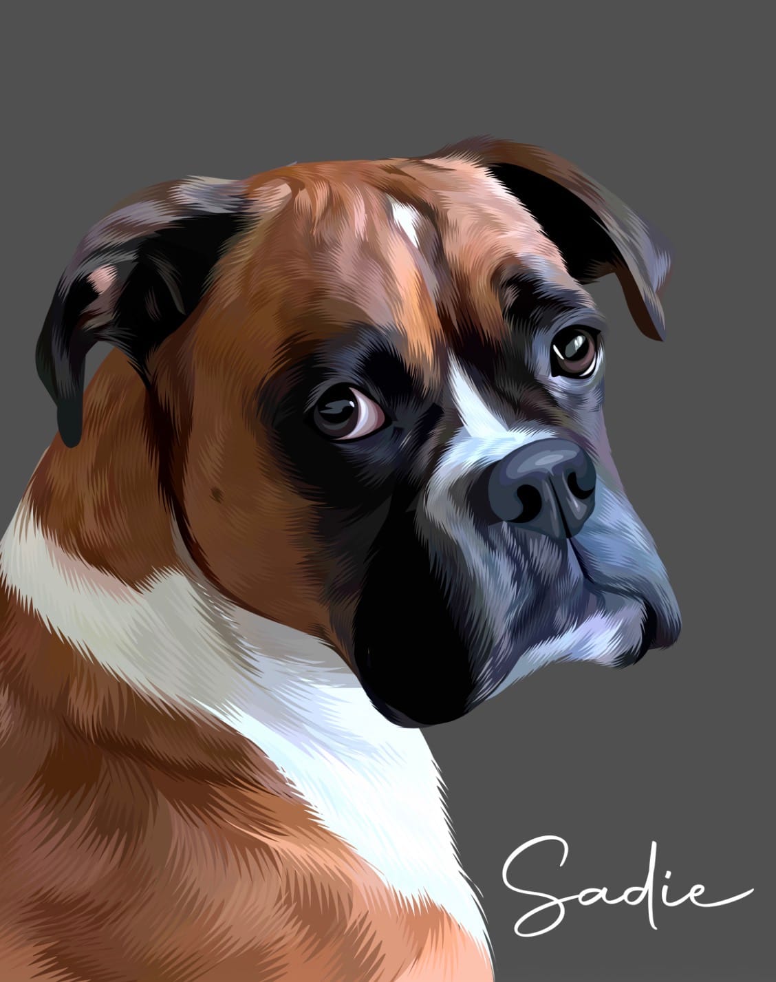 Customer photo review of Pet Art Canvas Wrap