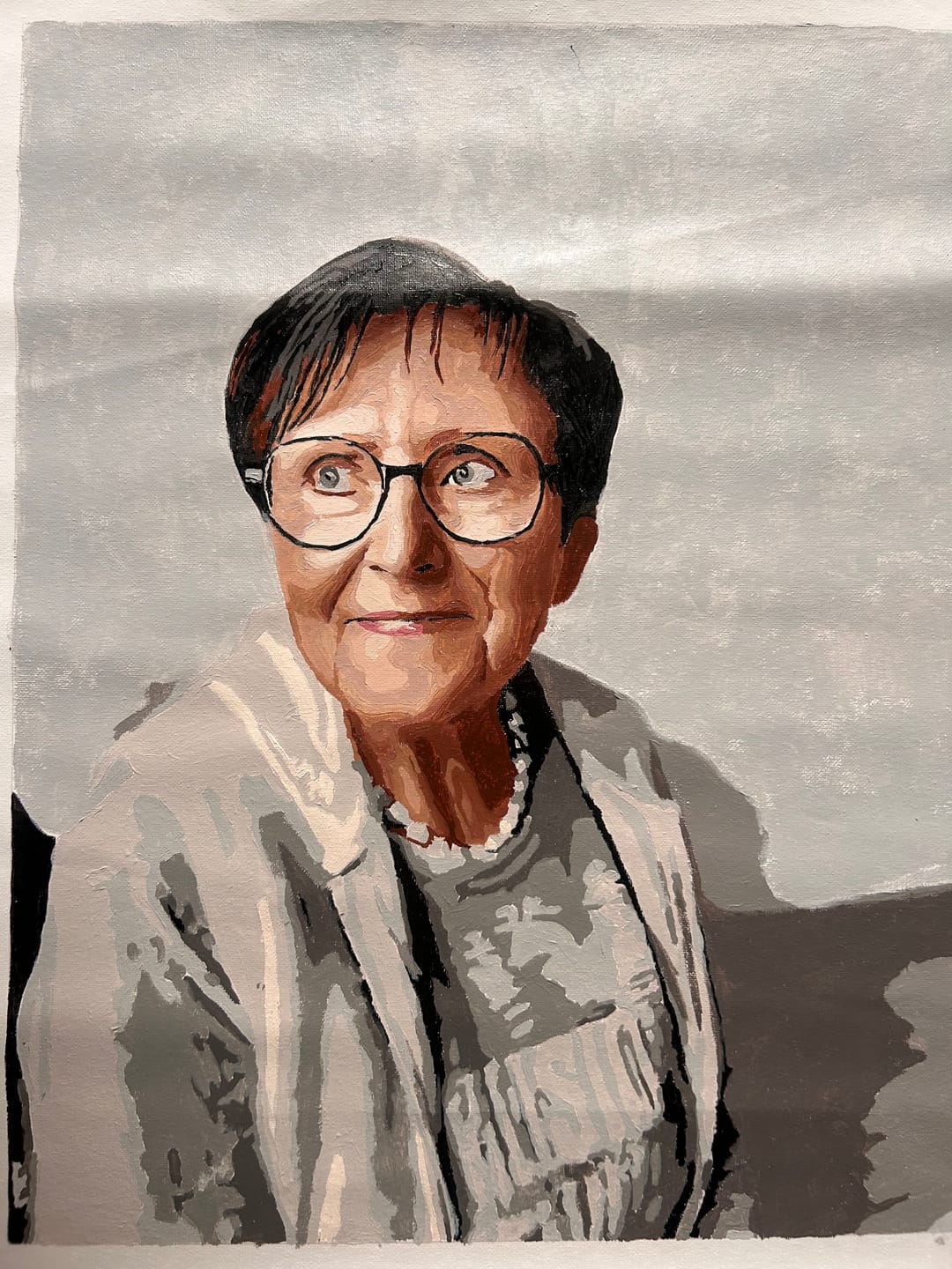 Customer photo review of Eigen Foto | Schilderen op nummer