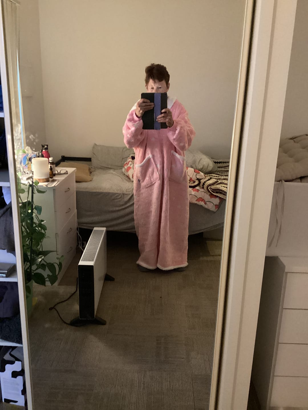 Customer photo review of Pastel Pink Starry Zip Haven