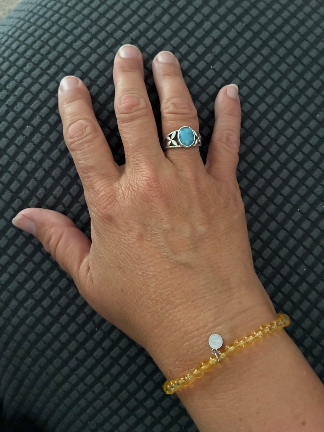 Customer photo review of Citrine Bracelet Mini