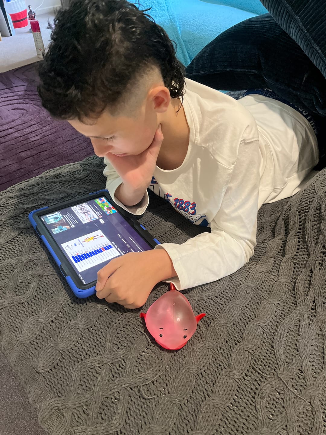 Customer photo review of Blob Fish Large Jelly Squishy