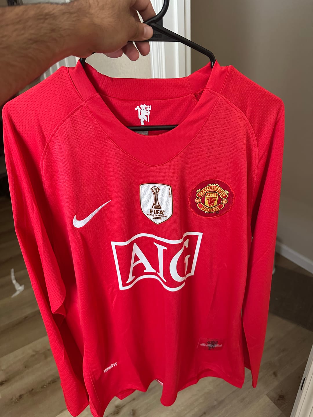 Customer photo review of Maglia Cristiano Ronaldo CR7 M. United Home 2009
