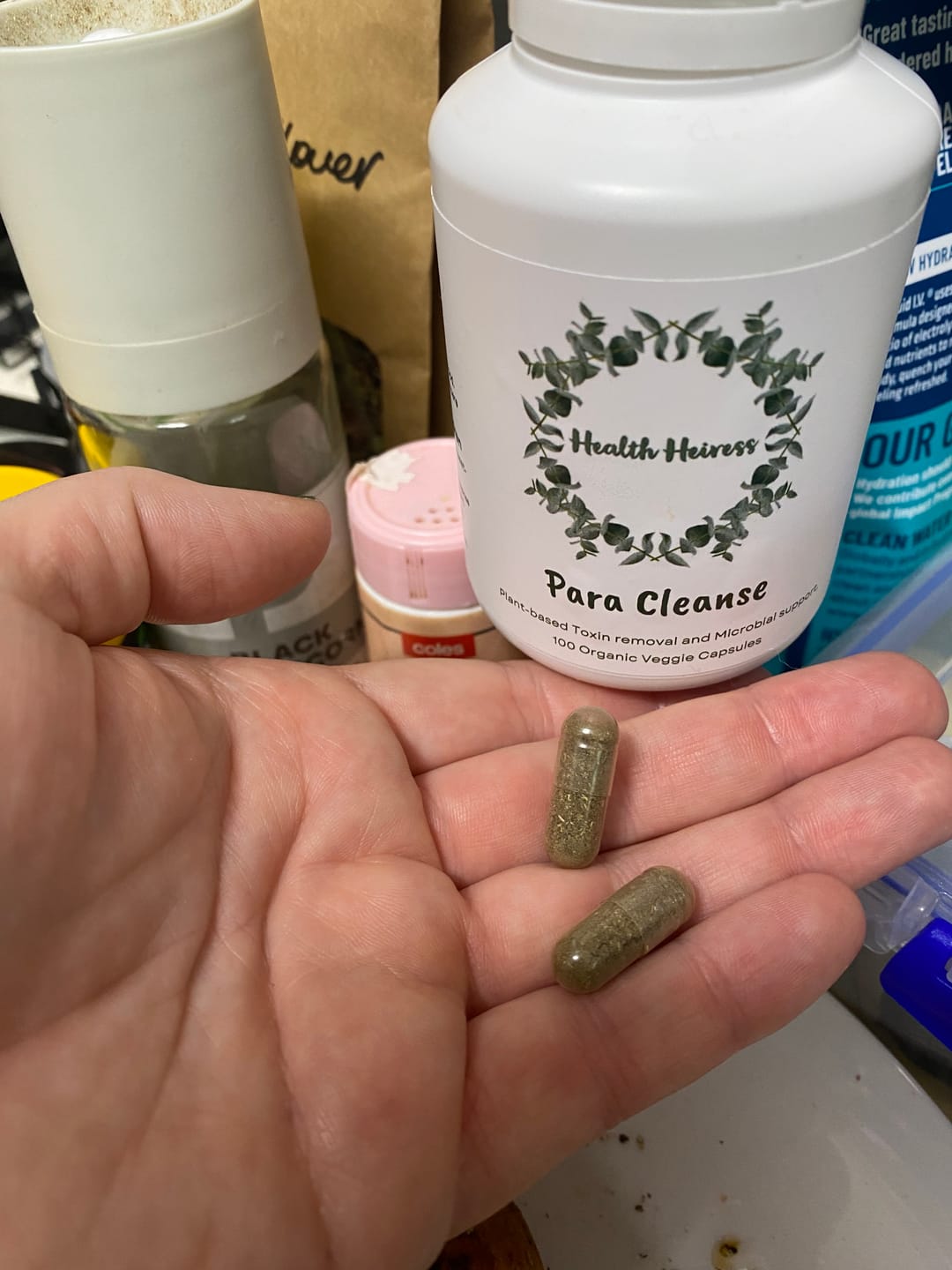 Customer photo review of Health Heiress Founder Reset Pack
