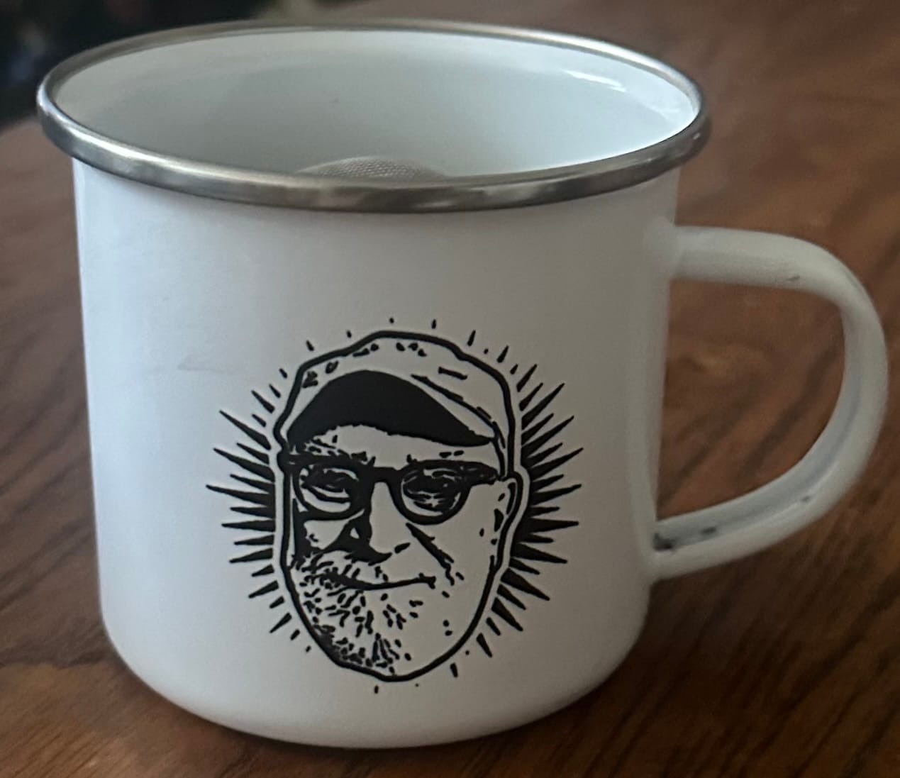Customer photo review of Enamel Mug ﹘ US