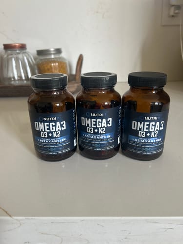 Customer photo review of Omega 3 + D3 + K2 with Astaxanthin