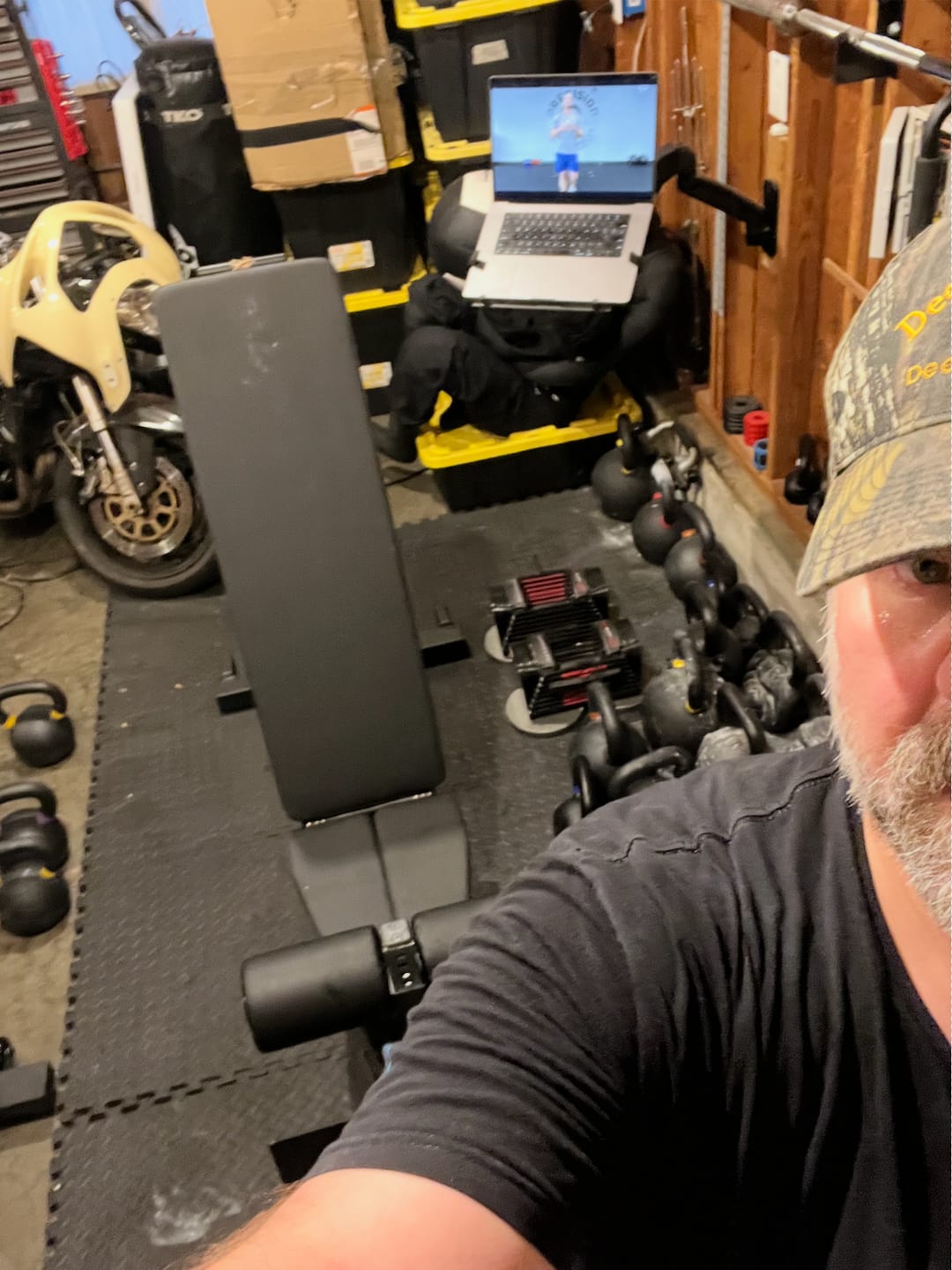Customer photo review of APEX ADJUSTABLE BENCH