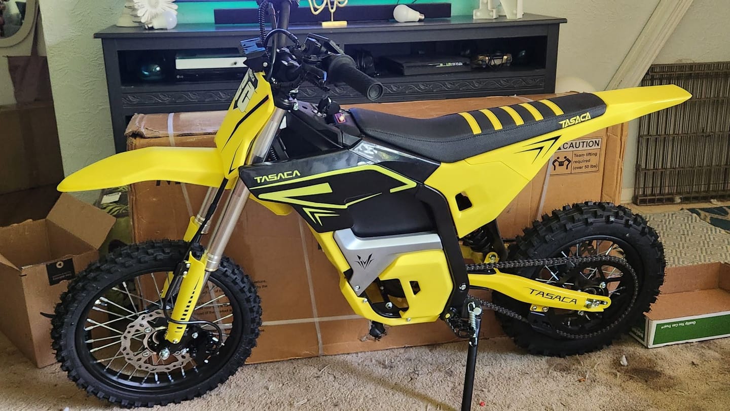 Customer photo review of T500-V58 Electric Dirt Bike